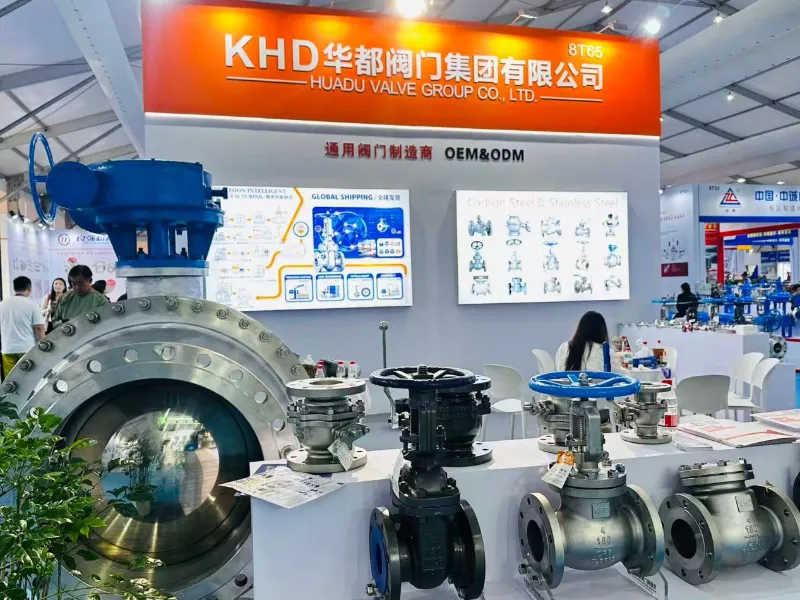 Zhejiang Int'l Valv Industry Chain Fair 2026 Konkli avèk siksè — Mèsi paske w te vizite Huadu Valve Group (KHD) nan Booth 8T65.