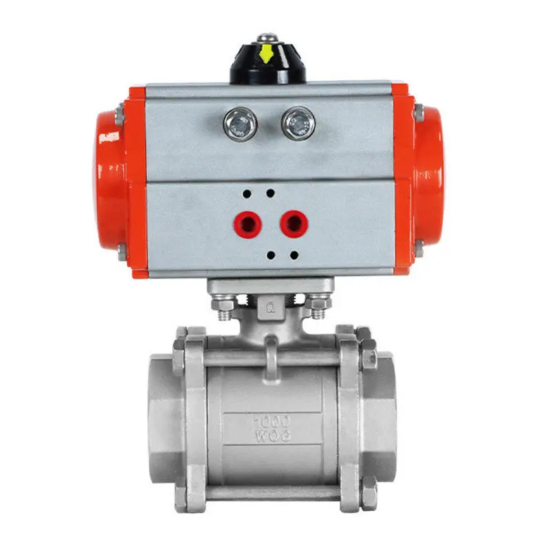 Pneumatic Nerjaveèi asye bride boul valv